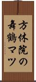 方休院の舞鶴マツ Scroll