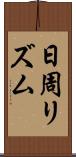日周リズム Scroll