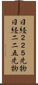 日経２２５先物 Scroll