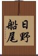 日野船尾 Scroll
