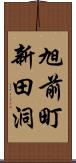 旭前町新田洞 Scroll