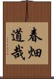 春畑道哉 Scroll