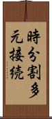 時分割多元接続 Scroll