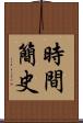 時間簡史 Scroll