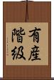有産階級 Scroll
