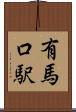 有馬口駅 Scroll