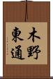 木野東通 Scroll