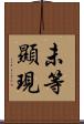 未等顯現 Scroll
