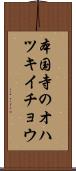 本国寺のオハツキイチョウ Scroll