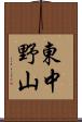 東中野山 Scroll