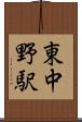 東中野駅 Scroll