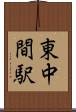 東中間駅 Scroll