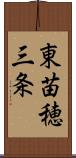 東苗穂三条 Scroll