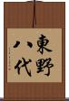 東野八代 Scroll