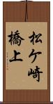 松ケ崎橋上 Scroll