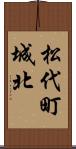 松代町城北 Scroll
