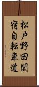 松戸野田関宿自転車道 Scroll