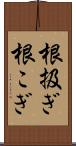 根扱ぎ Scroll