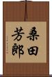 桑田芳郎 Scroll