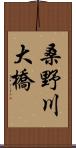 桑野川大橋 Scroll