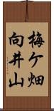 梅ケ畑向井山 Scroll