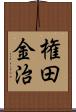 権田金治 Scroll