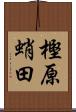 樫原蛸田 Scroll