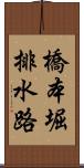 橋本堀排水路 Scroll