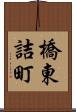 橋東詰町 Scroll
