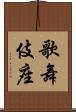 歌舞伎座 Scroll