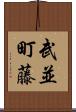 武並町藤 Scroll