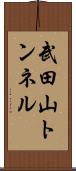 武田山トンネル Scroll