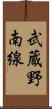 武蔵野南線 Scroll