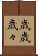 歳歳 Scroll