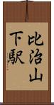 比治山下駅 Scroll