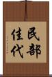 民部佳代 Scroll