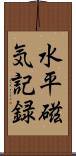 水平磁気記録 Scroll