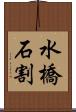 水橋石割 Scroll