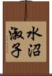 水沼淑子 Scroll