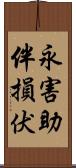 永害助伴損伏 Scroll