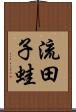 流田子蛙 Scroll