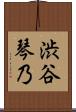 渋谷琴乃 Scroll
