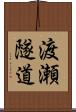 渡瀬隧道 Scroll