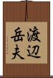 渡辺岳夫 Scroll