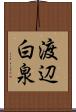 渡辺白泉 Scroll