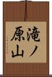 滝ノ原山 Scroll