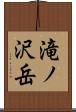滝ノ沢岳 Scroll