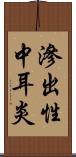 滲出性中耳炎 Scroll
