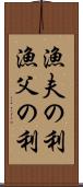 漁夫の利 Scroll