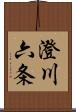 澄川六条 Scroll
